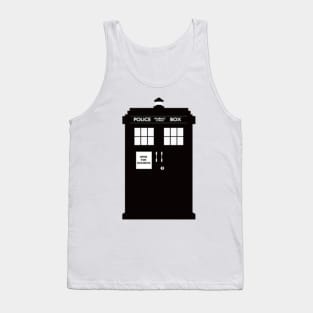 DR-WHO IS OPEN FOR BUSINESS? - ITEEDEPT Tank Top